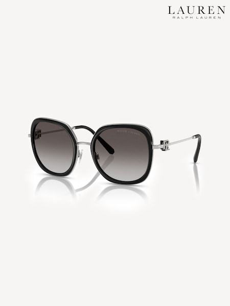 Ralph Lauren RL7088 Black Square Sunglasses (F02145) | £290