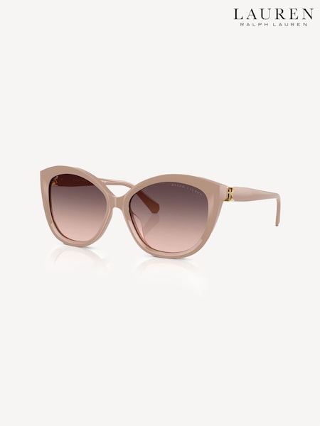 Ralph Lauren Pink RL8225U Butterfly Sunglasses (F02159) | £249