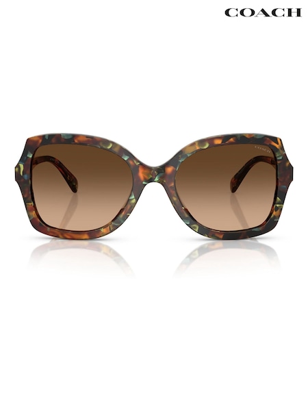 COACH Green Butterfly Sunglasses (F02169) | £149