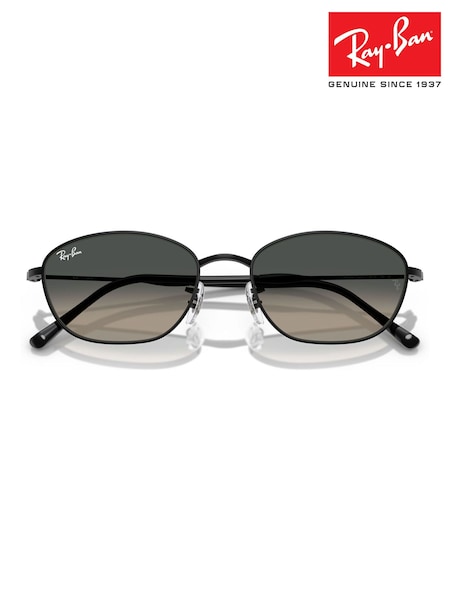 Ray Ban Rb3749 Irregular Black Sunglasses (F02182) | £164