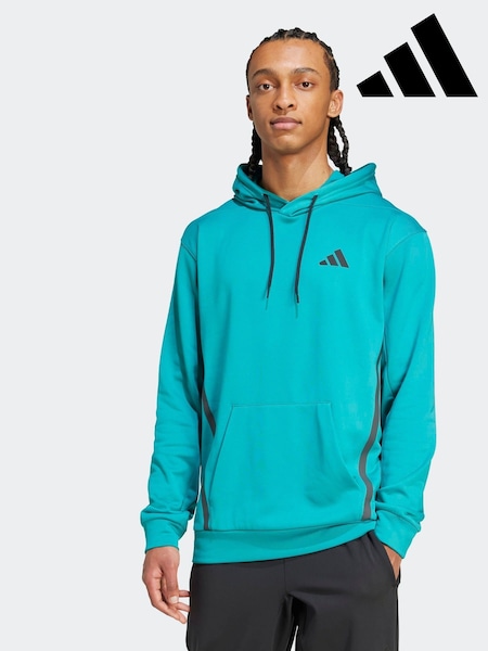 adidas Green Game and Go Training Hoodie (F02439) | £50