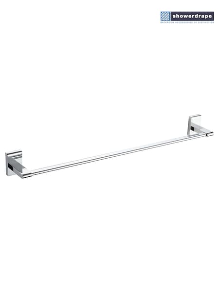 Showerdrape Silver Unity Wall Mounted Rail Towel (F02584) | £20