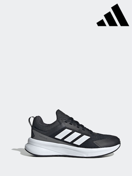 adidas Black FortaRun 4.0 Trainers (F02873) | £0