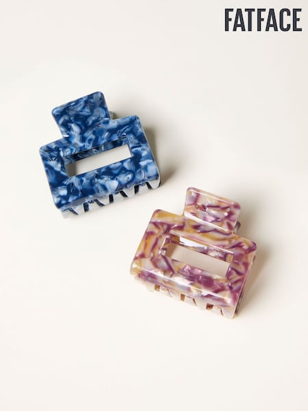 FatFace Multi 2 Pack Claw Clips (F02952) | £12.50