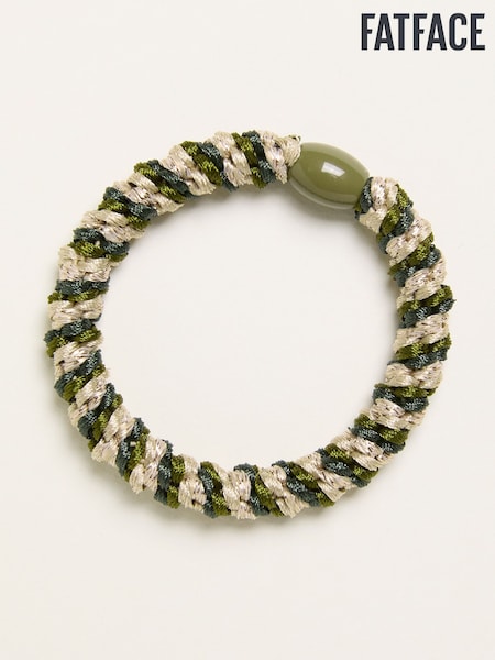FatFace Green Twist Hair Tie (F02962) | £4.50
