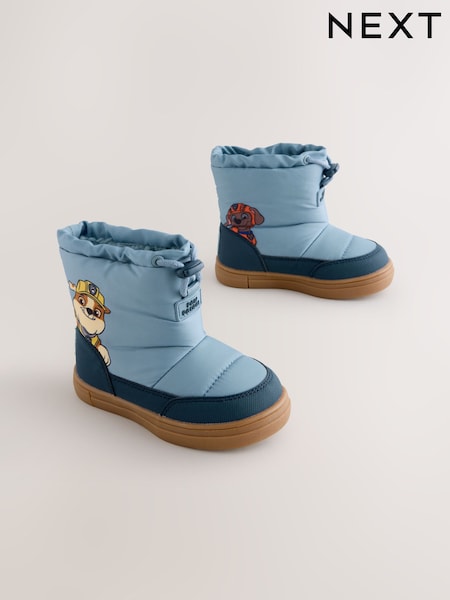 Blue Paw Patrol Thermal Thinsulate™ Lined Quilted Water Resistant Boots (F03371) | £40 - £46
