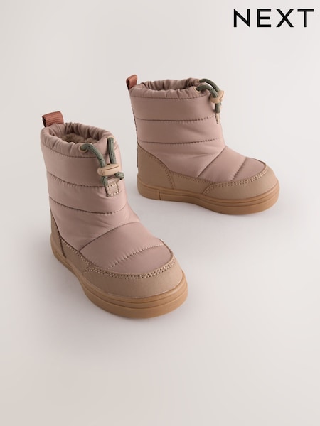 Neutral Thermal Thinsulate™ Lined Quilted Water Resistant Boots (F03372) | £34 - £40