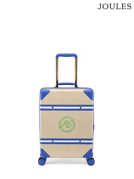 Joules Cream Boat Club Cabin 4W Trolley Bag (F03468) | £169