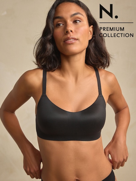Black N.Premium Cloud Soft Ultimate Comfort Non Wire Bra (F03620) | £22