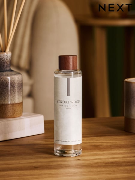 Country Luxe Hinoki Wood 200ml Refill Diffuser (F03887) | £16