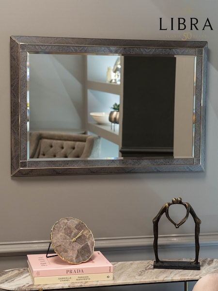 Libra Interiors Smoke Mandala Pattern Mirror 60x90cm (F03895) | £300