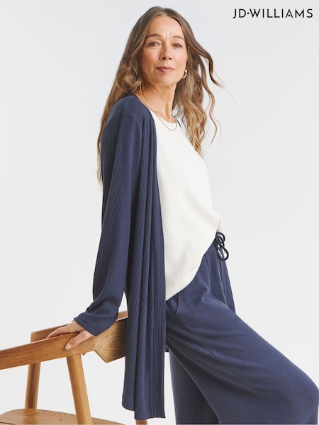 JD Williams Blue Soft Touch Cardigan (F04073) | £22