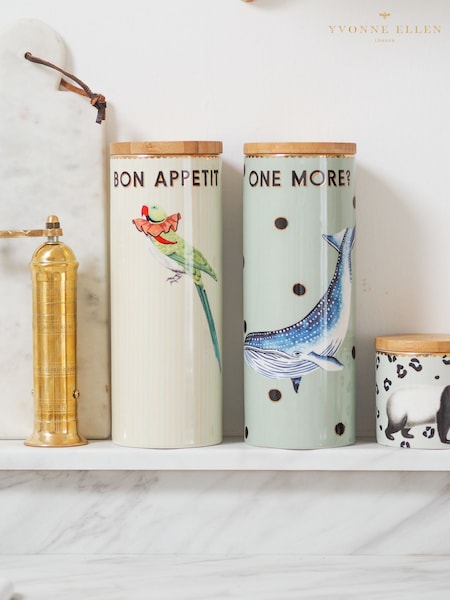 Yvonne Ellen Multi Large Whale Storage Jar (F04553) | £25