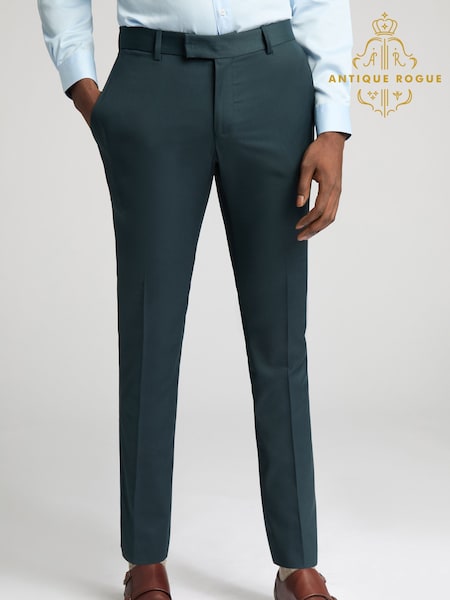 Antique Rogue Blue Bay Plain Trousers (F04835) | £74
