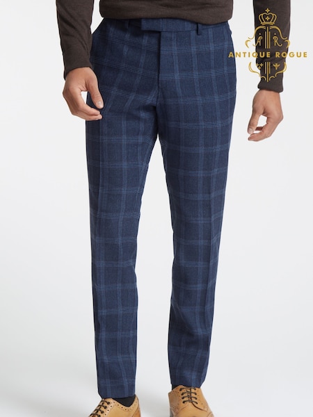 Antique Rogue Blue Hart Tweed With OC Trousers (F04913) | £84