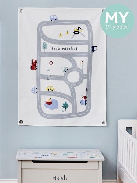 Personalised On The Move Large Wall Hanging by My 1st Years (F05303) | £29