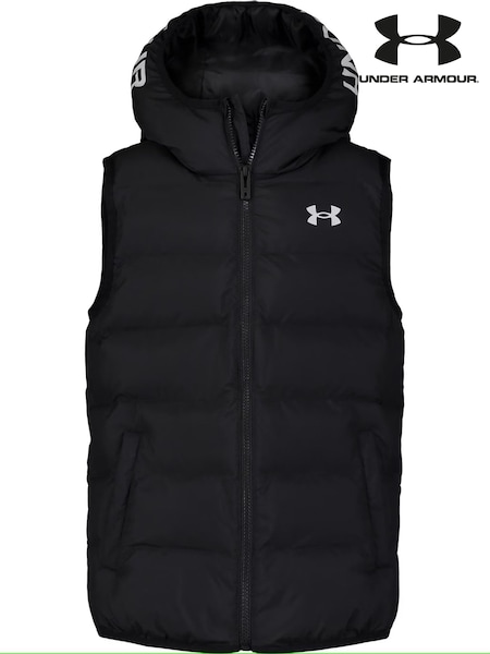 Under Armour Black Pronto Puffer Gilets (F05312) | £50
