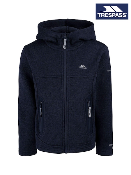 Trespass Unisex Blue Donny Fleece At300 (F05517) | £39