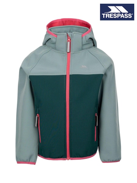 Trespass Unisex Green Hanbury Softshell Jacket (F05567) | £55