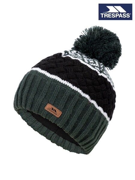Trespass Kids Green Axel Hat (F05575) | £8