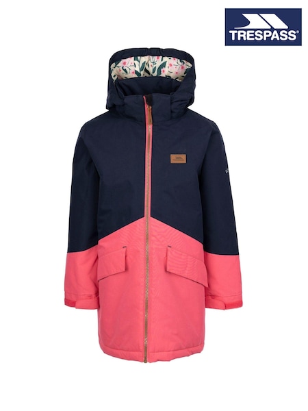 Trespass Unisex Kids Red Oleta Rainwear Jacket (F05592) | £69
