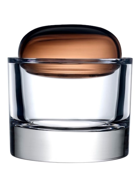 Nude Caramel Ecrin Large Lidded Vessel Trinket Jar (F06069) | £105