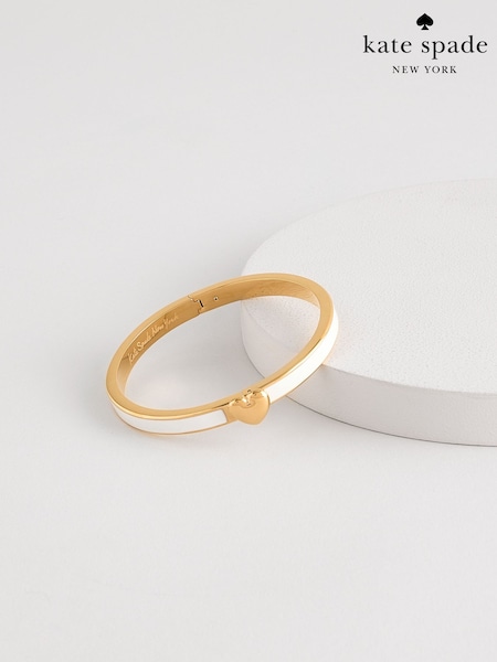 Kate Spade Silver Tone Enamel Bangle (F06091) | £85