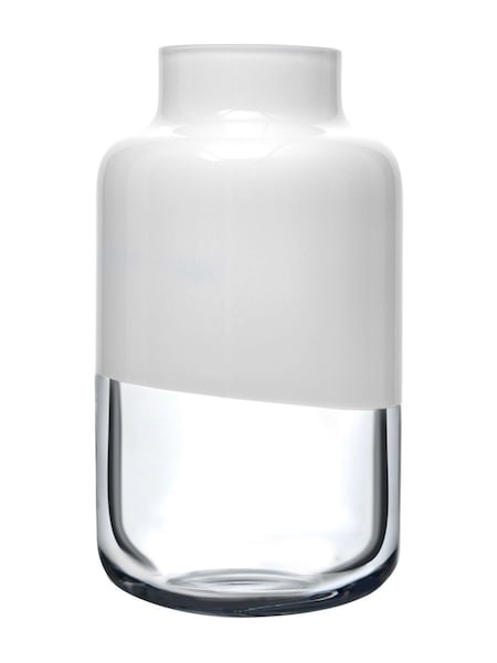 Nude White Medium Magnolia Vase (F06129) | £114