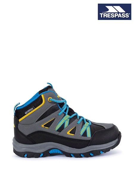 Trespass Unisex Gillon II Mid Cut Black Boots (F06217) | £63