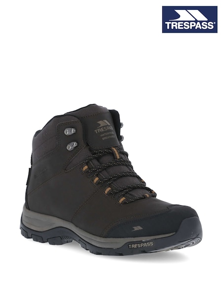 Trespass Male Hiram Mid Cut Brown Boots (F06227) | £69