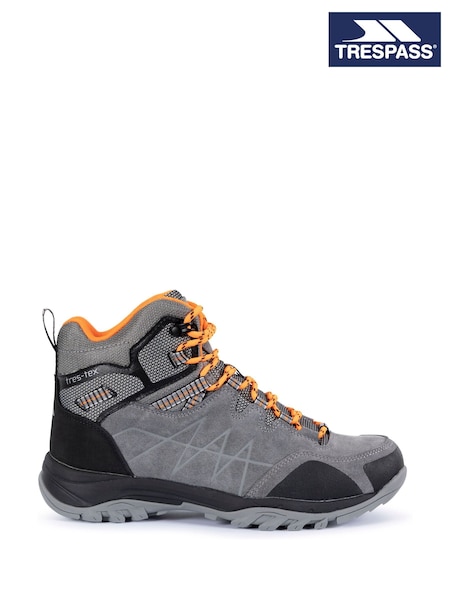 Trespass Male Grey Caelan Mid Cut Boots (F06230) | £63