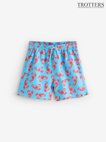 Trotters London Blue Lobster Swimshorts (F06274) | £45 - £50