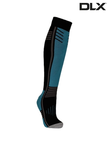 DLX Black Unisex Icy  Ski Black Socks (F06359) | £32