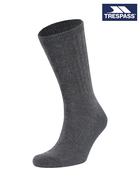 Trespass Male Stroller Outdoor Black Socks (F06366) | £18