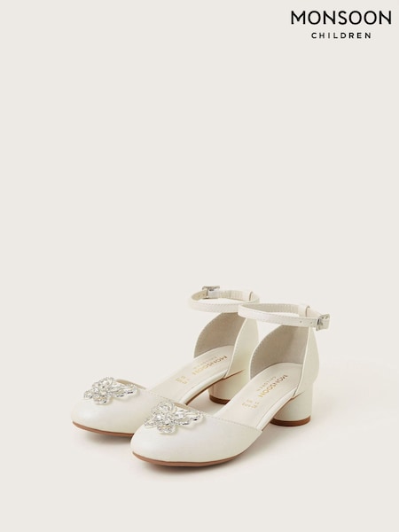 Monsoon Natural Gemstone Butterfly Two Part Heels (F06670) | £27 - £31