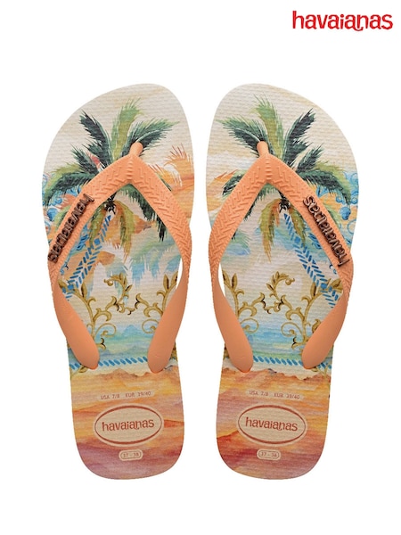 Havaianas Orange Tropicalia Flip Flops (F06836) | £27