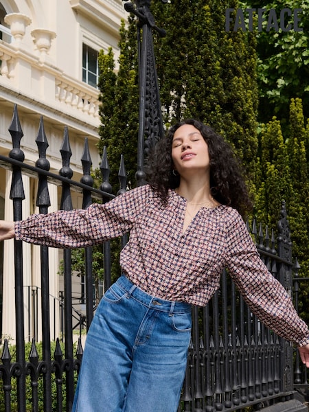 FatFace Multi Stirling Blouse (F07588) | £49.50