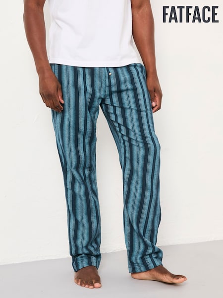 FatFace Skye Blue Stripe Pyjama Bottoms (F08265) | £39.50