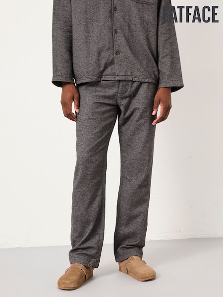 FatFace Charcoal Grey Brushed Twill Pyjama Bottoms (F08272) | £39.50