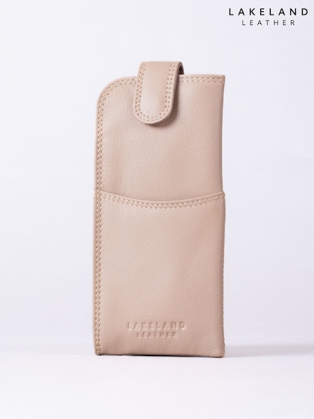 Lakeland Leather Brown Glasses Case (F08389) | £17