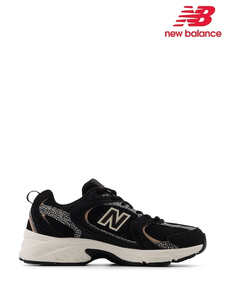 New Balance Black/White Womens 530 Trainers (F08604) | £100