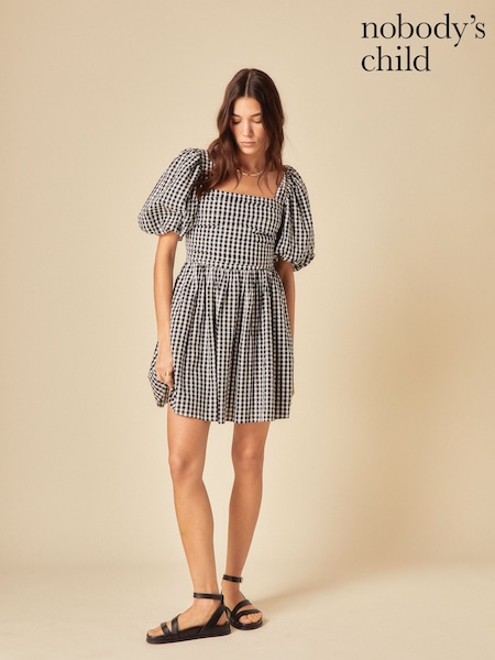 Nobodys Child Black Nova Mini Dress (F08644) | £75