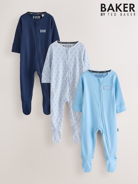 Baker by Ted Baker Sleepsuits 3 Pack (F08737) | £36 - £39