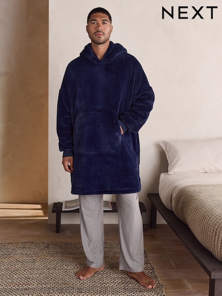 Navy Blue Oversized Hoodie (F08891) | £38