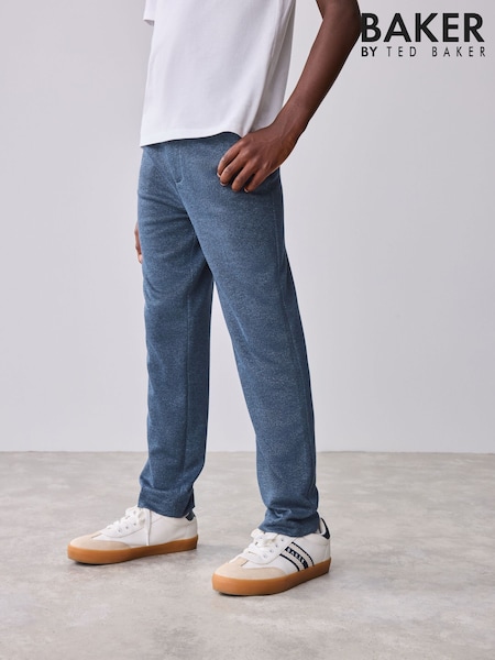 Baker by Ted Baker Blue Jersey Suit Trousers (F08964) | £30 - £35