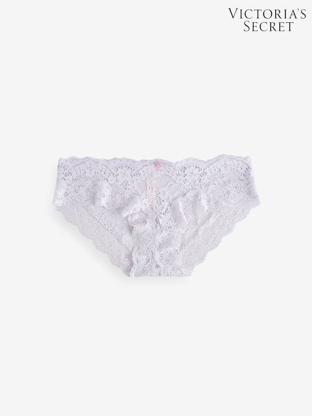 Victoria's Secret Feather Purple Hipster Lace Knickers (F09082) | £14