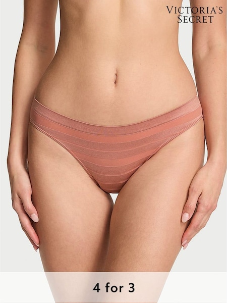 Victoria's Secret Desert Blush Nude Bikini Knickers (F09095) | £9