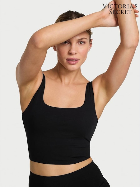 Victoria's Secret Black Elevate™ Square Neck Bra Top (F09109) | £45
