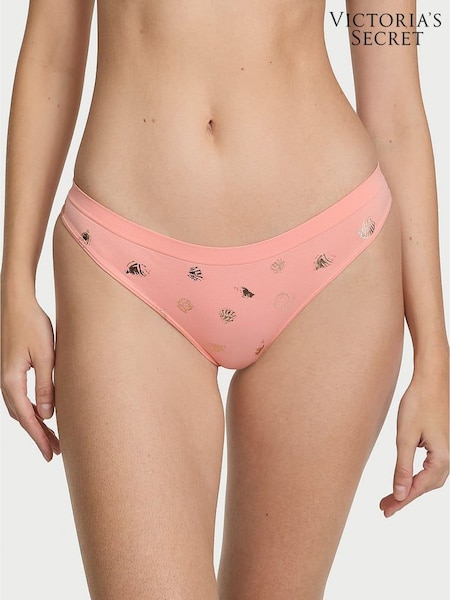Victoria's Secret Peachy Orange Thong Knickers (F09126) | £9