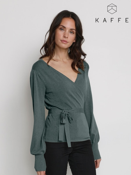 Kaffe Anno Astrid Wrap Cardigan (F09409) | £45